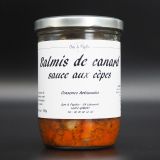 Salmis de canard sauce aux cèpes 750g